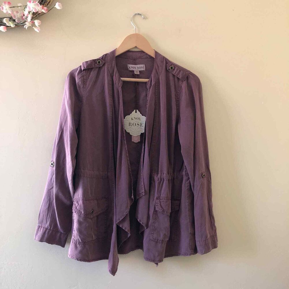 Knox Rose Long Sleeve Lightweight Jacket Sweater Size XS  NWT